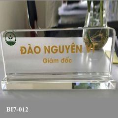 Biển chức danh 009