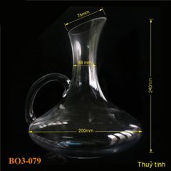 Decanter pha lê 079