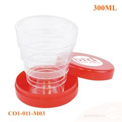 Cốc gấp nhựa 300ml - 011