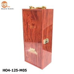 Hộp gỗ sơn mài đơn-125