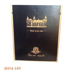 Hộp rượu gỗ 109
