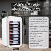 Tủ ướp vang Vinocave 22 chai wifi app TU1-010