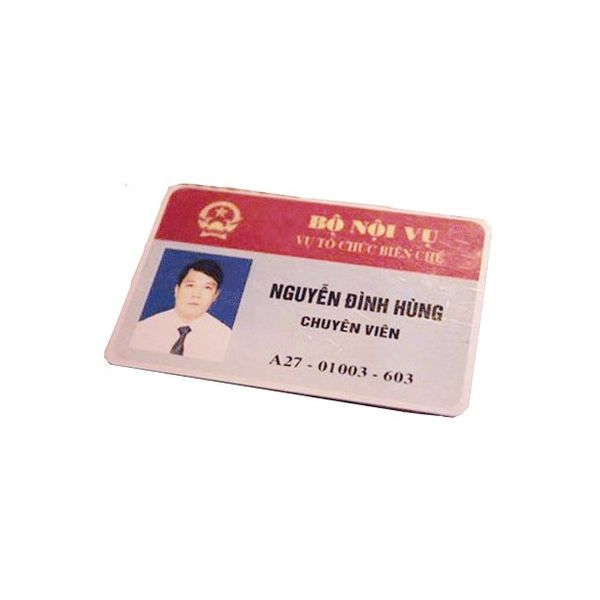 Đại chỉ in thẻ viên chức nhanh lấy ngay giá rẻ tại Hà Nội