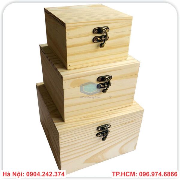 HỘP GỖ ĐỰNG ĐỒ TẠI HÀ NỘI