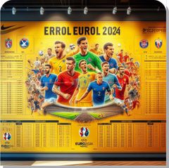 Bán lịch thi đấu bóng đá EURO 2024 mới nhất lấy ngay