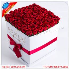 Hộp đựng hoa valentine 14/2 đẹp