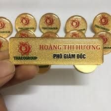 In Thẻ Tên Cài Áo Nhân Viên Giá Rẻ Tại Hà Nội