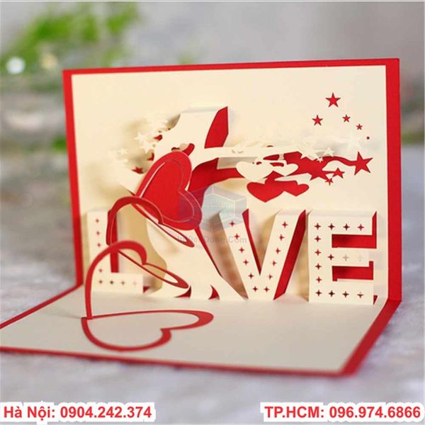 Thiệp Valentine 14/2 đẹp nhất lấy ngay