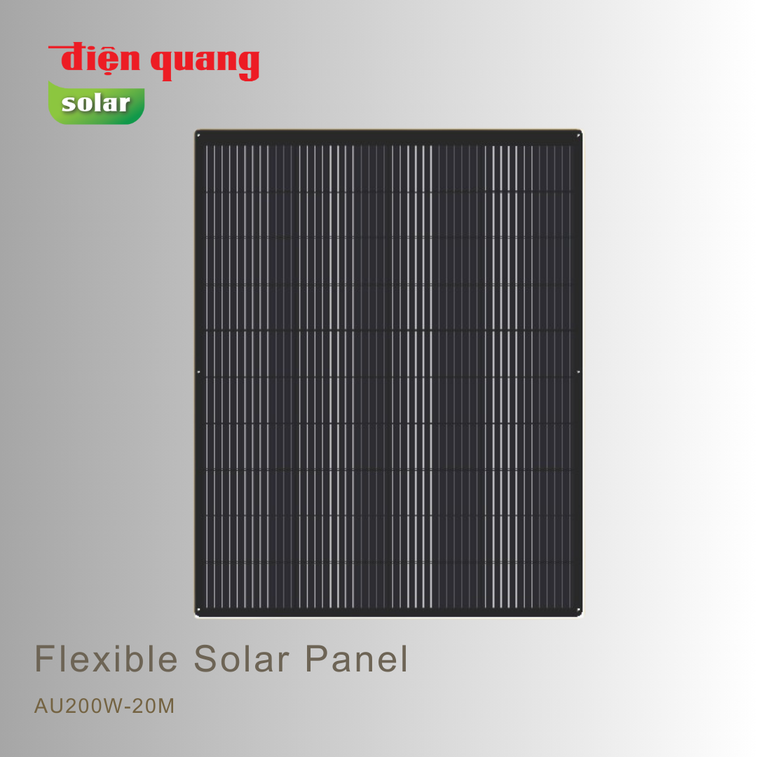 Tấm pin năng lượng mặt trời dẻo AU200W-20M