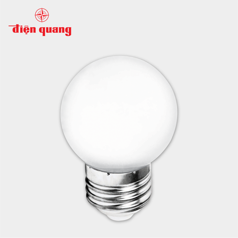 Đèn LED Bulb Điện Quang ĐQ LEDBU14G45 01727 (1W warmwhite, chụp mờ)