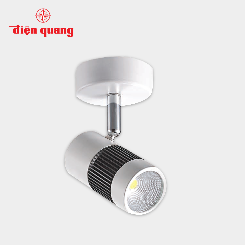 Bộ đèn LED chiếu điểm thanh trượt Điện Quang ĐQ LEDTSL01 05727 (5W, warmwhite)