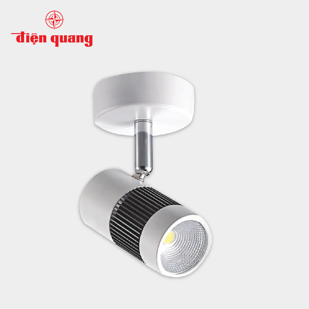 Bộ đèn LED chiếu điểm thanh trượt Điện Quang ĐQ LEDTSL01 08727 (8W, warmwhite)
