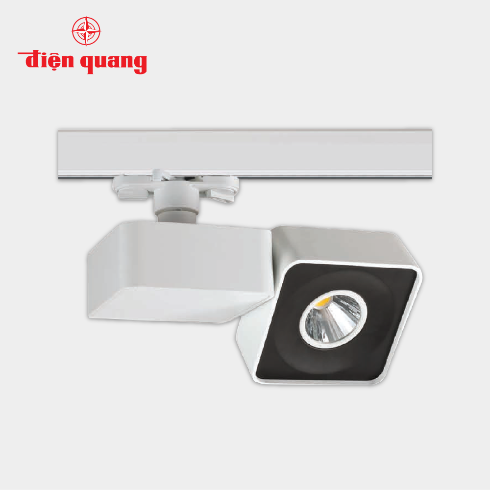 Bộ đèn LED chiếu điểm thanh trượt Điện Quang ĐQ LEDTSL03 23740 (23W, coolwhite)