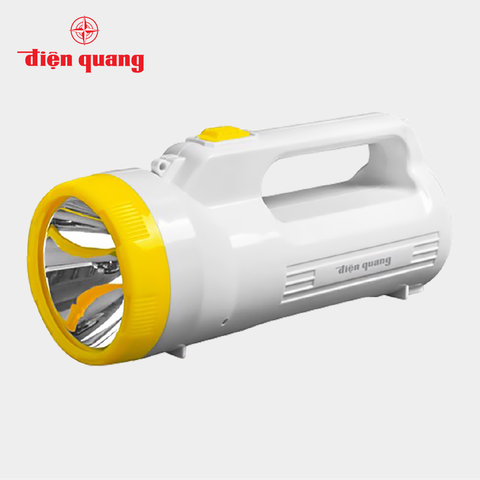Đèn Pin LED Điện Quang ĐQ PFL06 R WY (Pin sạc, Trắng - Vàng)