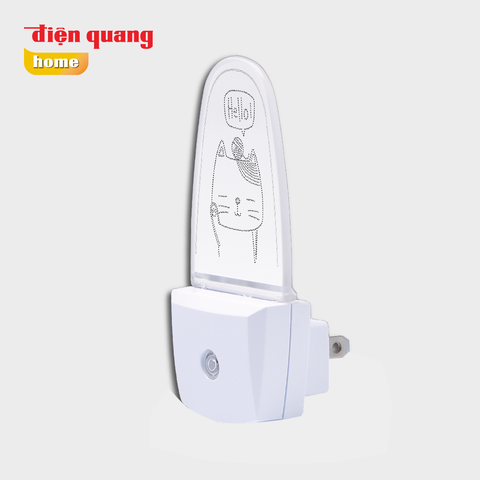 Đèn ngủ cảm biến LED Điện Quang ĐQ LNL10 ( Cảm biến quang )