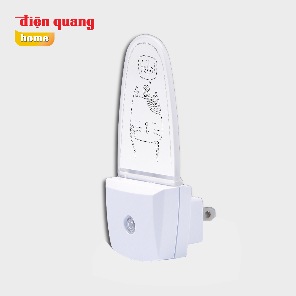 Đèn ngủ cảm biến LED Điện Quang ĐQ LNL10 ( Cảm biến quang )