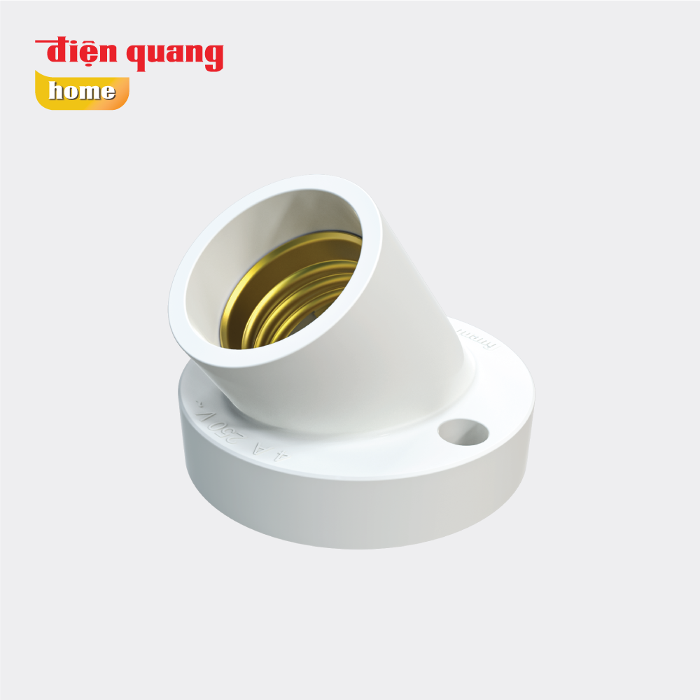 Chuôi đèn xéo Điện Quang ĐQ LHI E27
