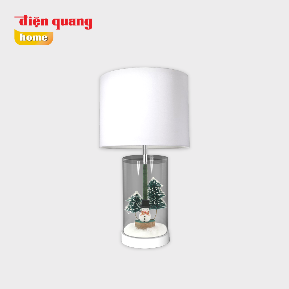 Đèn thủy tinh trang trí Điện Quang ĐQ DCL04 WW ( Thân hình trụ, NOEL 4, bóng LED warmwhite )