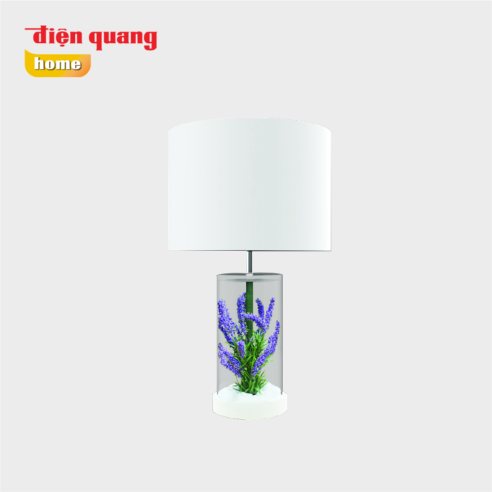 Đèn thủy tinh trang trí Điện Quang ĐQ DCL11 WW ( thân hình trụ, Lavender, bóng LED, Warmwhite )