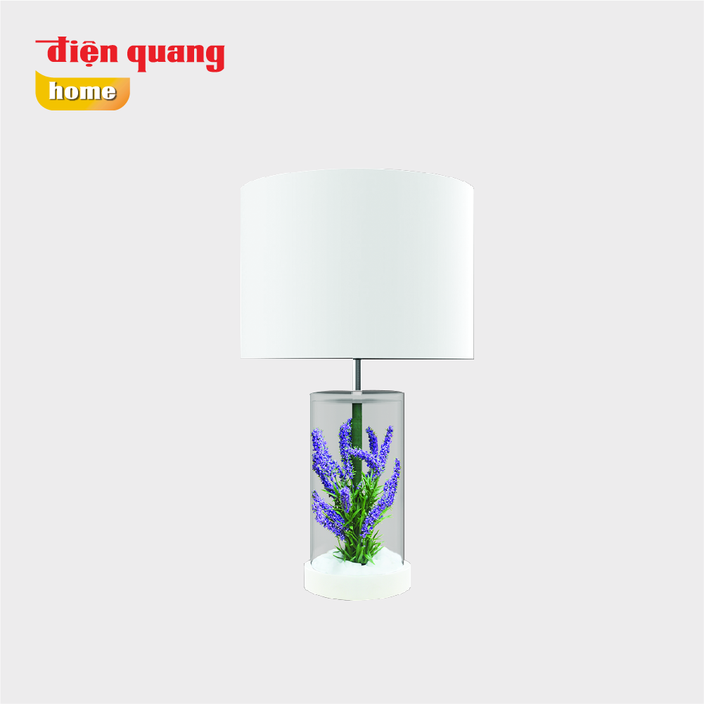 Đèn thủy tinh trang trí Điện Quang ĐQ DCL11 WW ( thân hình trụ, Lavender, bóng LED, Ánh sáng vàng )