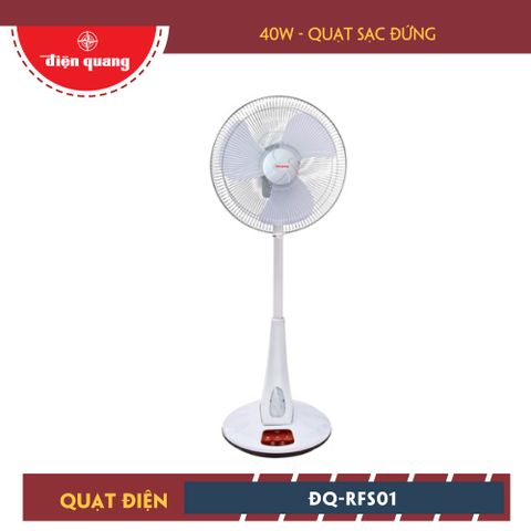 Quạt Điện Quang ĐQ-RFS01 (Quạt sạc đứng)