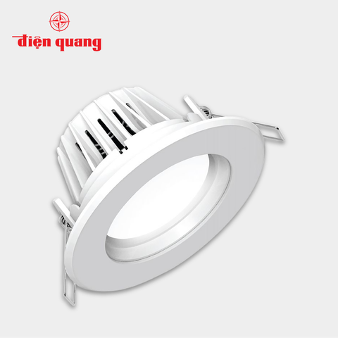 Bộ đèn LED Downlight Điện Quang ĐQ LRD05 05727 90 (5W warmwhite 3,5inch)