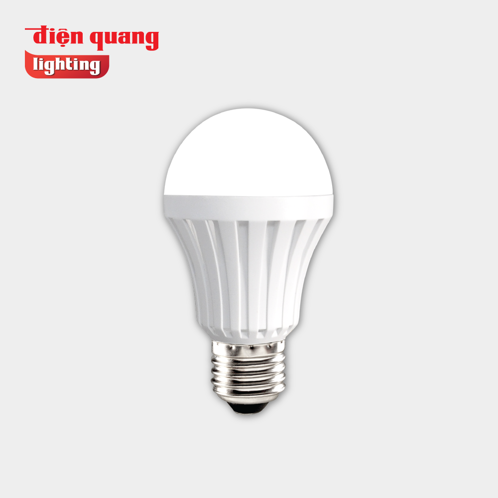 Đèn led bulb thân nhựa Điện Quang ĐQ LEDBUA80 9W chụp cầu mờ