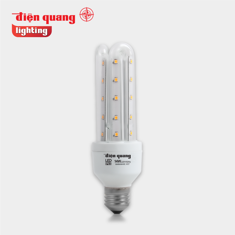 Đèn LED Compact chống ẩm Điện Quang ĐQ LEDCP01 14727AW ( 14W, warmwhite, chống ẩm )