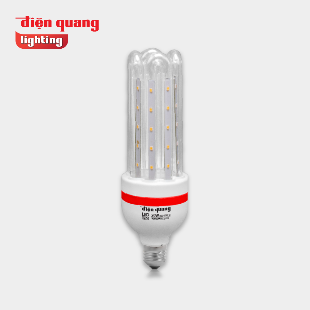 Đèn LED compact Điện Quang ĐQ LEDCP01 20727AW ( 20W, warmwhite, chống ẩm )