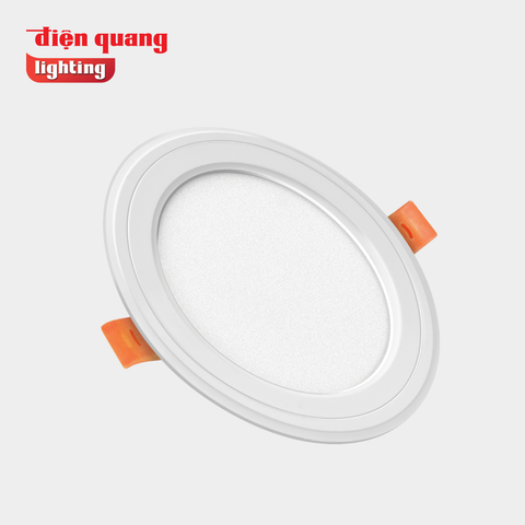 Bộ đèn LED Panel tròn Điện Quang ĐQ LEDPN04 07765 W90 (7W, Ø90, Ánh sáng trắng)