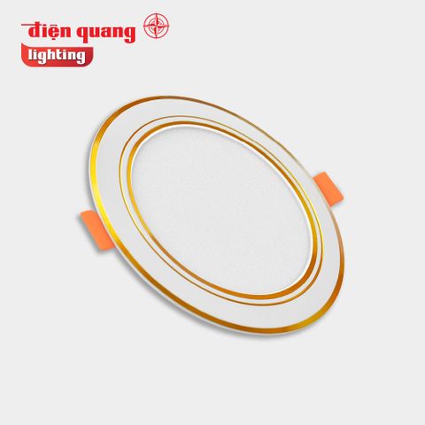 Bộ đèn LED Panel tròn đổi màu Điện Quang ĐQ LEDPN04 127CS 135 ( 12W, đổi màu, Ø135 )