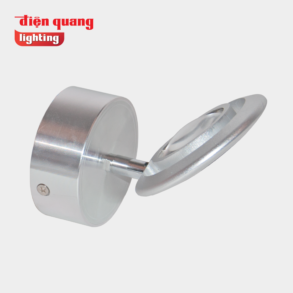 Bộ đèn led hắt tường Điện Quang ĐQ LEDWL07 03727 ( 3W, Ánh sáng vàng )