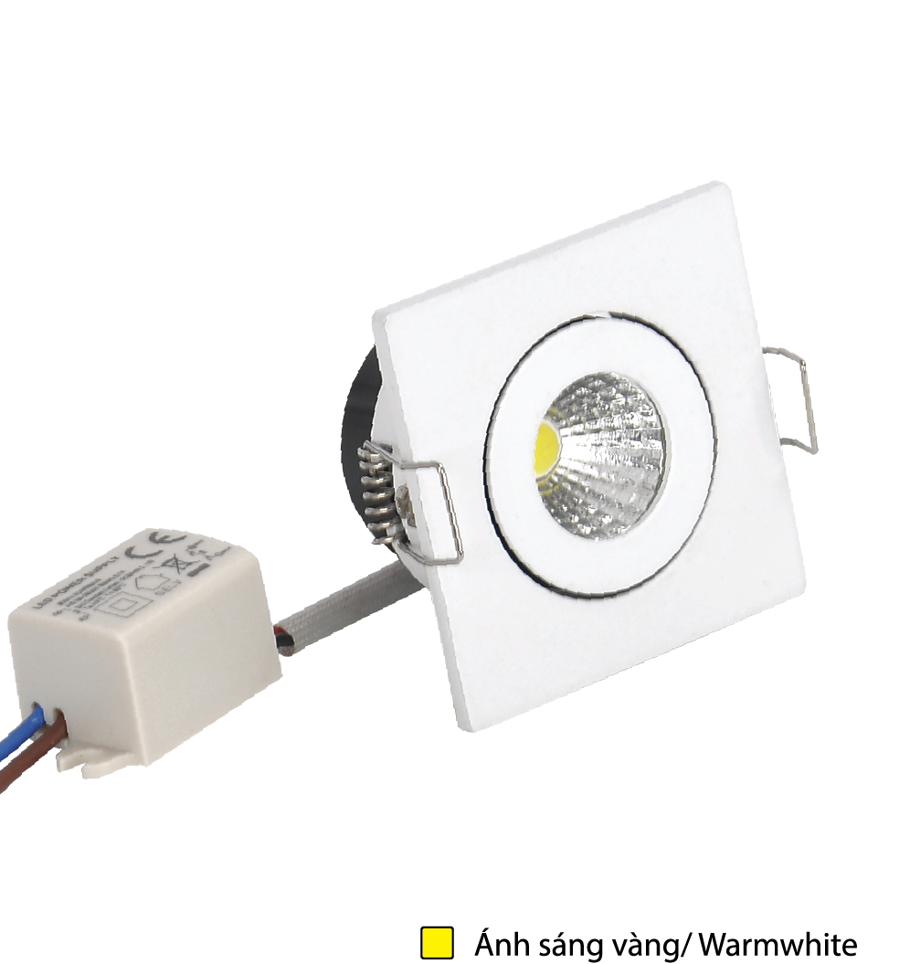 Bộ đèn LED ốp tủ Điện Quang ĐQ LEDCAL03 03727 (3W, warmwhite)