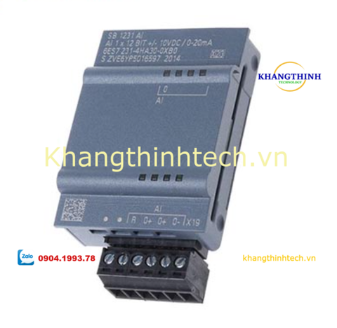  6ES7231-4HA30-0XB0 – Module S7-1200, ANALOG INPUT SB 1231, 1 AI 