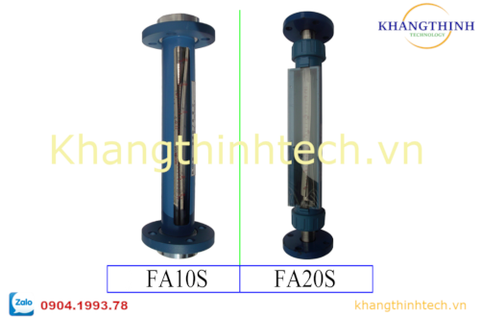  Đồng hồ đo lưu lượng khí mặt bích FA10S-15, FA10S-25, FA10S-40, FA10S-50 