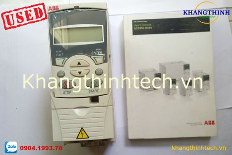  BIẾN TẦN ABB 0.75KW ACS355-03E-02A4-4 