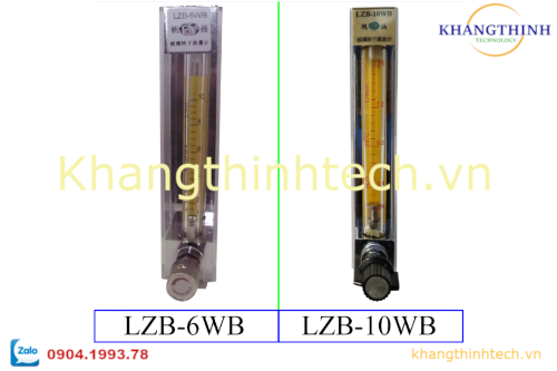 Đồng hồ đo lưu lượng khí mặt kính hiện thị LZB-2WB, LZB-3WB,  LZB-4WB, LZB-6WB,  LZB-10WB