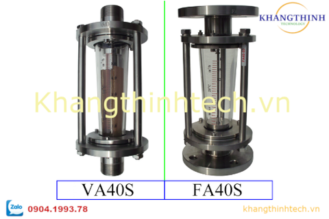  Đồng hồ đo lưu lượng khí VA40S-15, VA40S-20, VA40S-25, VA40S-32, VA40S-40 