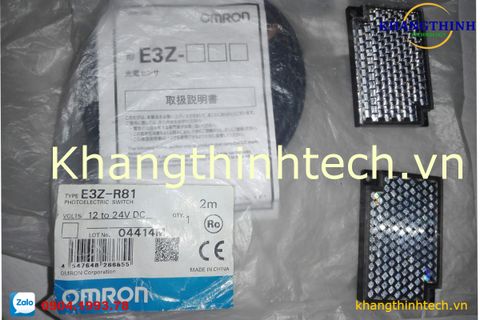  E3Z-R81 | Cảm biến quang phản xạ gương Omron 