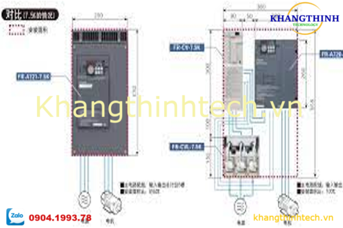 MT-RCL-H220K(400V) | Power regeneration converter | BIẾN TẦN MITSUBISHI
