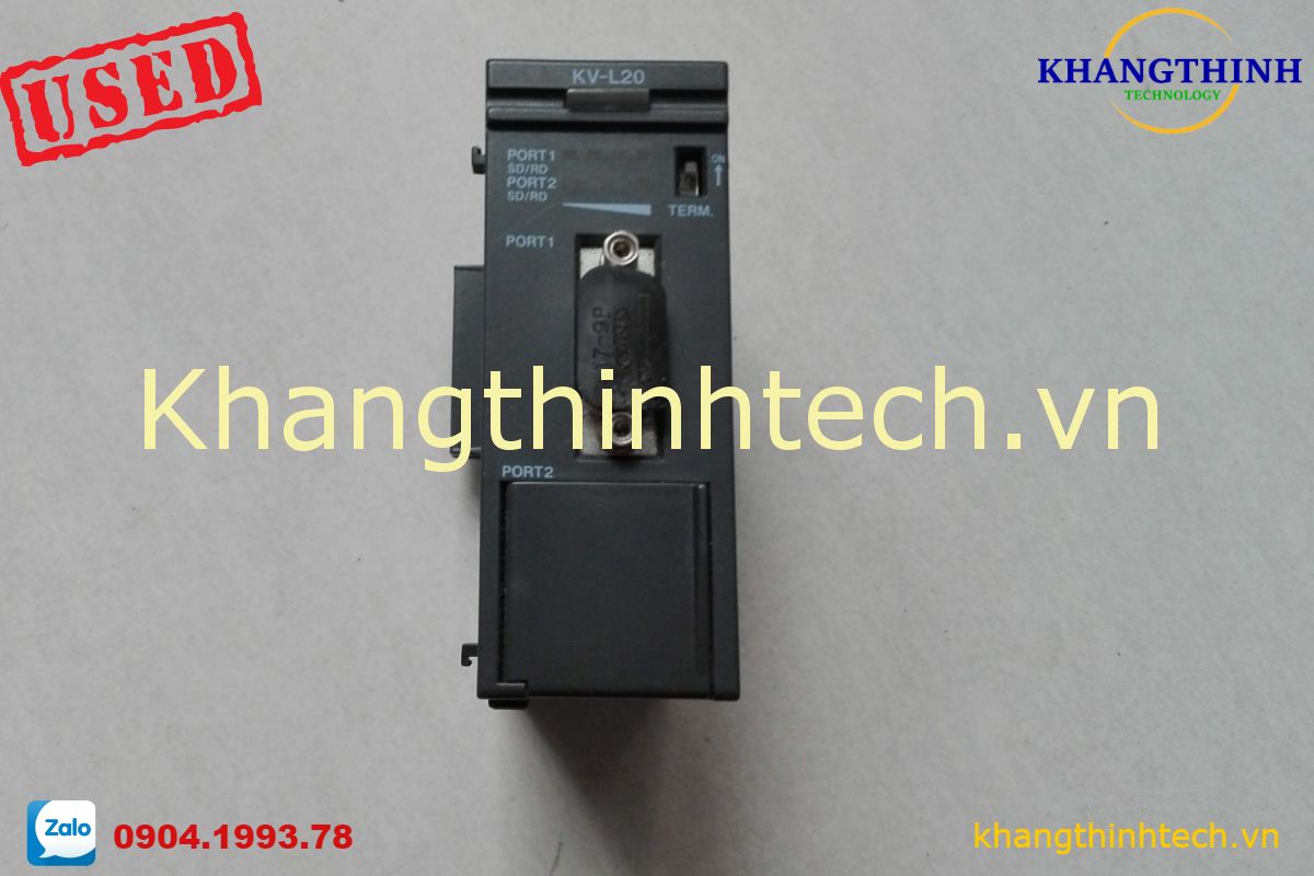 KV-L20 MODULE SERIAL 485/232 PLC KEYENCE CŨ