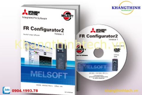  SW1DND-FRC2-E | Inverter setup software (FR Configurator2) | BIẾN TẦN MITSUBISHI 