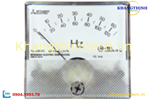  YM206NRI 1mA  | Analog frequency meter (64mm  60mm) | BIẾN TẦN MISUBISHI 