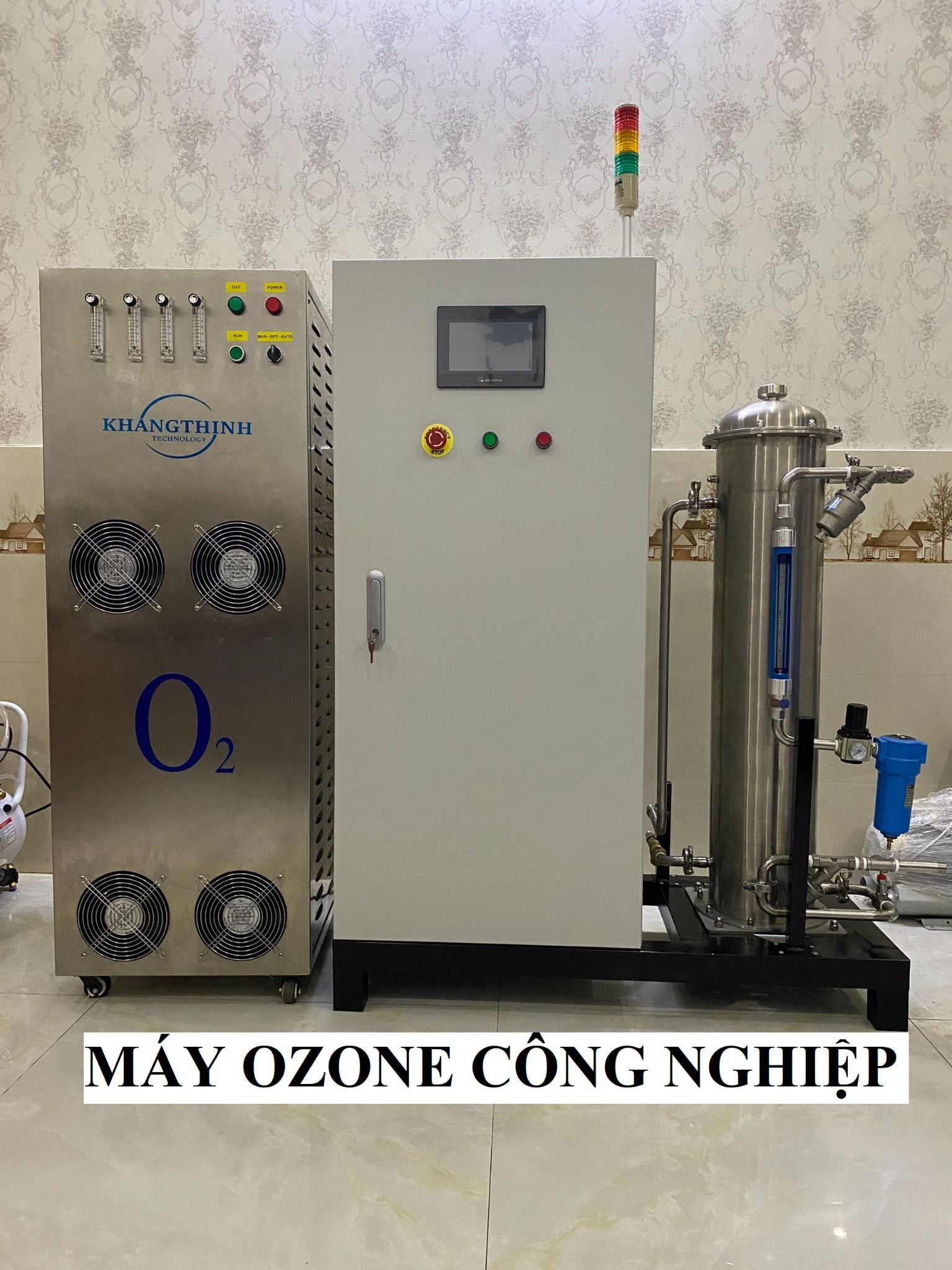 Máy Ozone công nghiệp 200g (0.2Kg/h)