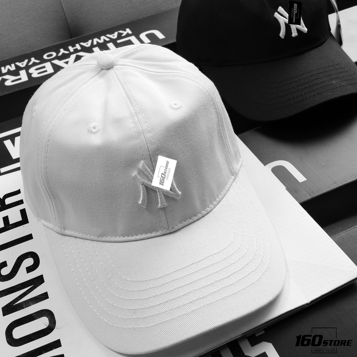Nón M.B x N.Y Logo