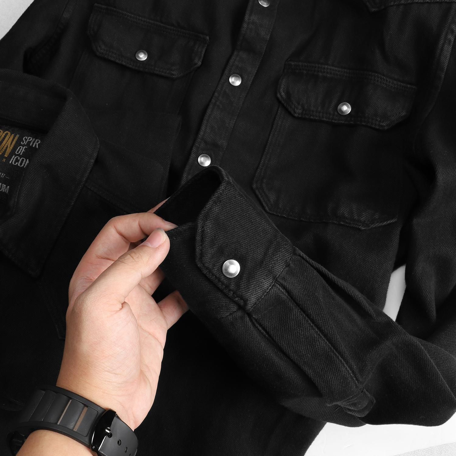 Áo sơmi jean ICON DENIM