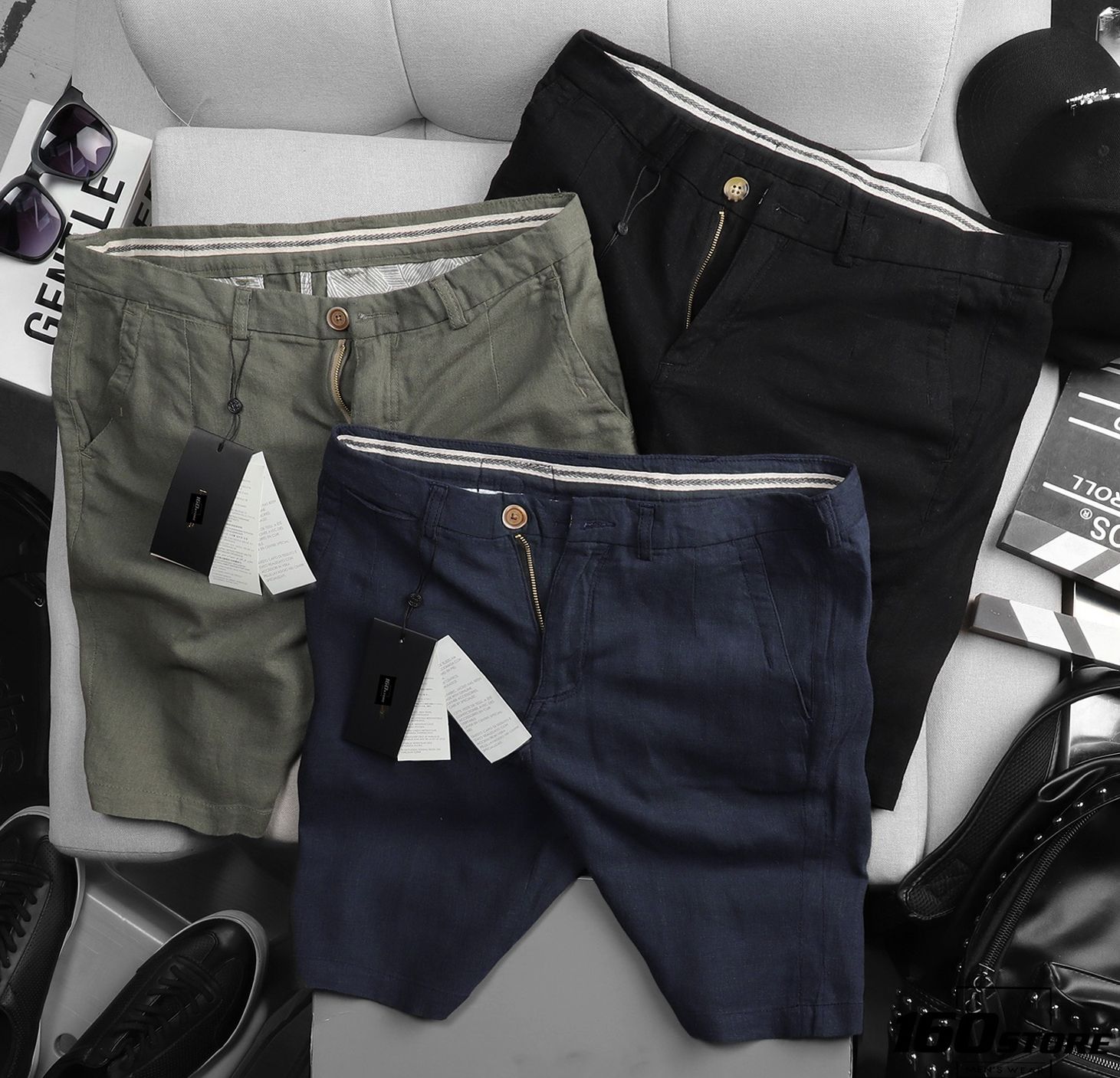 Quần short M.DUTTl linen