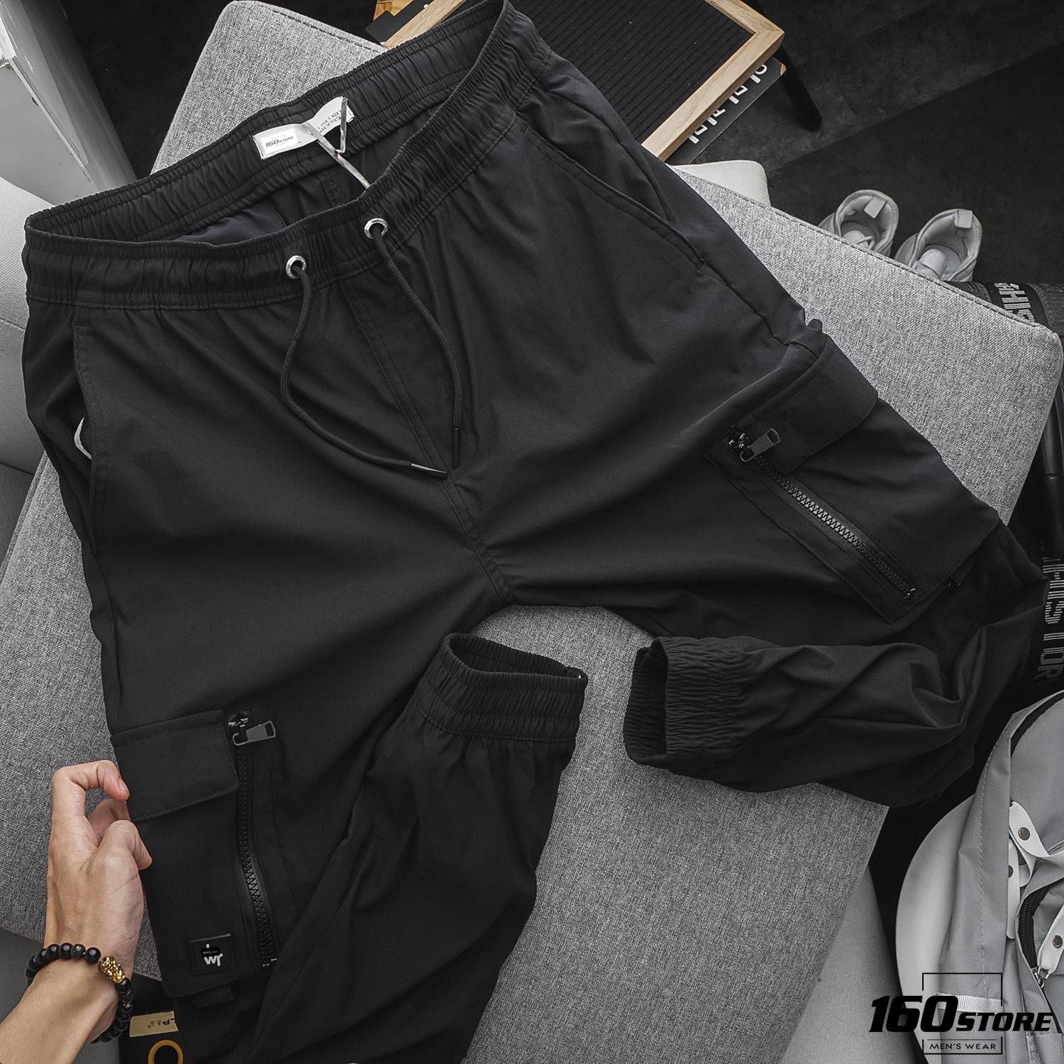 Quần jogger ZRA túi hộp