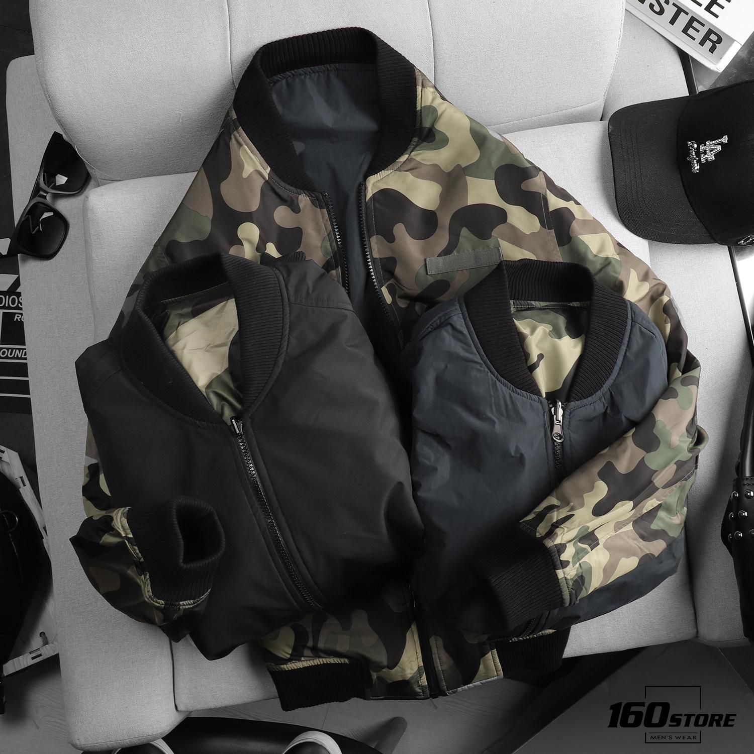 Áo khoác bomber T.B.J camo