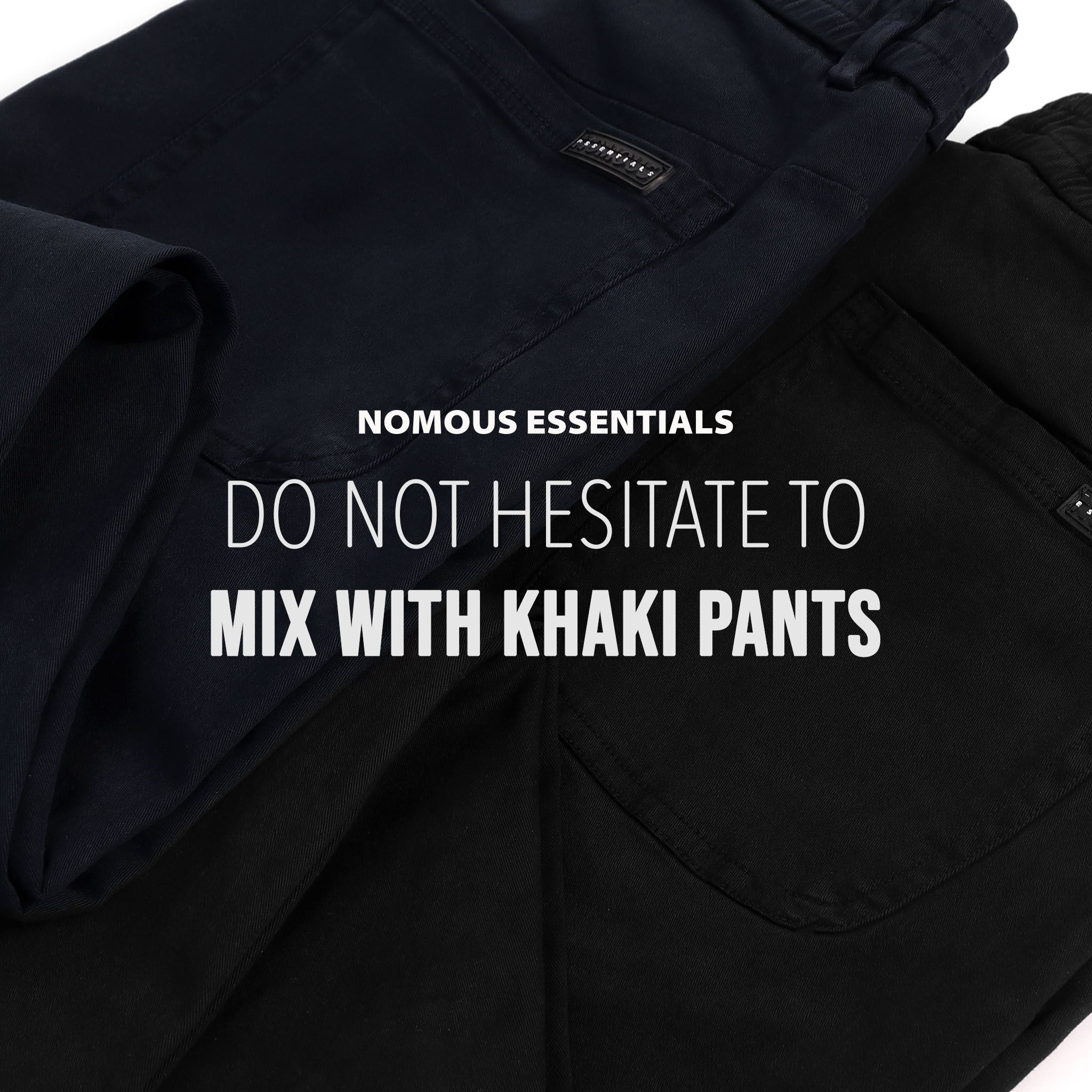 Quần kaki NOMOUS ESSENTIALS slim ss21